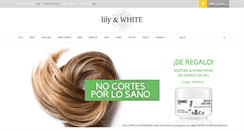 Desktop Screenshot of lilyandwhite.com